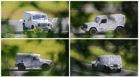 Ineos Grandeur 4×4 увидели на тестах незадолго до премьеры - «Новостной Автоблогер»
