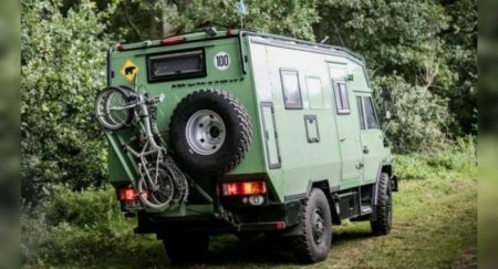 Из полицейского фургона получился отличный внедорожный кемпер - «Новостной Автоблогер»