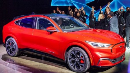 Электрокар Ford Mustang Mach-E получит сочный оранжевый оттенок - «Новостной Автоблогер»