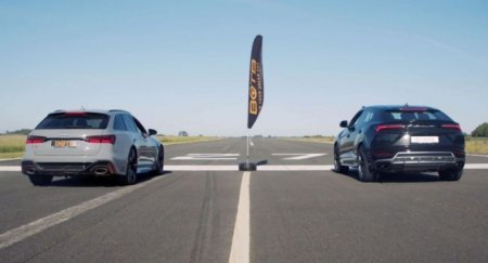 Lamborghini Urus сразился с Audi RS6 в дрэге и выиграл с огромным отрывом - «Новостной Автоблогер»