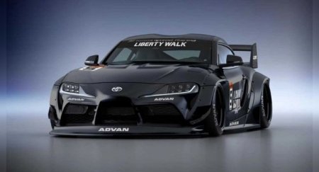 Liberty Walk подготовила набор улучшений для версии Toyota Supra - «Новостной Автоблогер»