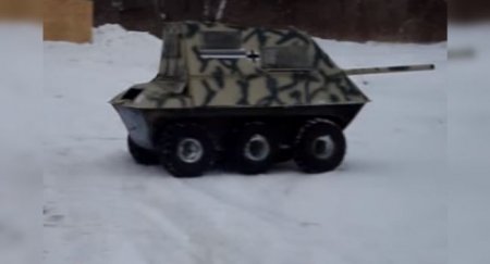 Механизированная техника для игры в пейнтбол - «Новостной Автоблогер»