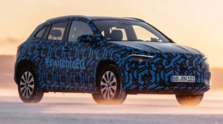 Mercedes EQA начал сбрасывать свой камуфляж - «Новостной Автоблогер»
