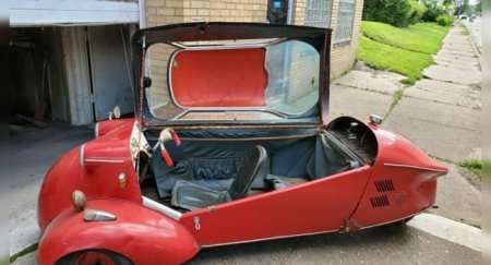 На продажу выставили трёхколёсный Messerschmitt KR200 1960 года выпуска - «Новостной Автоблогер»