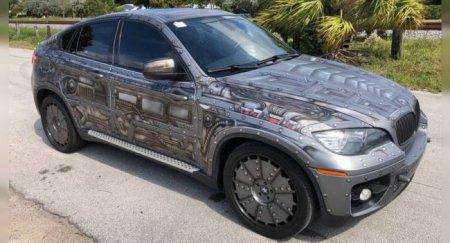 На продажу выставлен кастомный BMW X6, выполненный в стиле стимпанк - «Новостной Автоблогер»