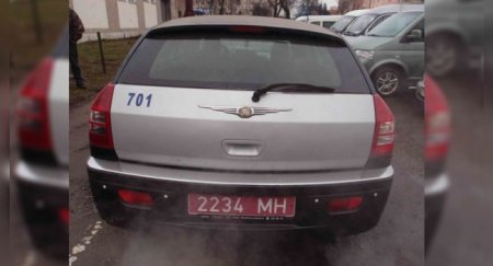 На продажу выставлен патрульный Chrysler из сопровождения президента Белоруссии - «Новостной Автоблогер»