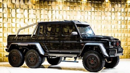 На продажу выставлен шестиколесный Mercedes-Benz G63 AMG 6×6 от Brabus - «Новостной Автоблогер»
