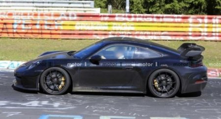 На тестах замечен прототип обновленного Porsche 911 GT3 - «Новостной Автоблогер»