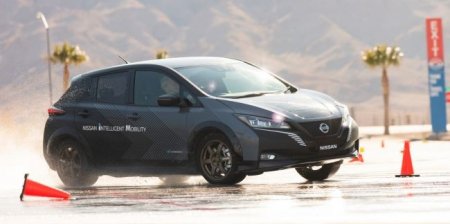 Nissan показал полноприводную систему e-4ORCE на прототипе Leaf - «Новостной Автоблогер»