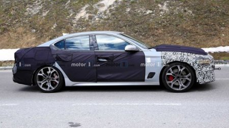 Новые снимки прототипа Genesis G70 подтверждают грандиозный фейслифтинг - «Новостной Автоблогер»