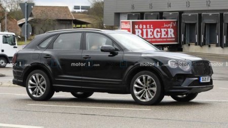 Новый Bentley Bentayga в камуфляже заметили на тестах - «Новостной Автоблогер»