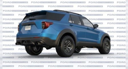 Новый Ford Explorer в стиле Raptor показали на фото - «Новостной Автоблогер»