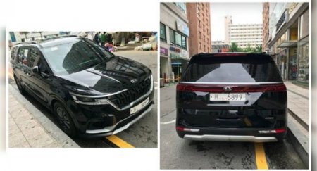 Новый Kia Carnival заметили без камуфляжа - «Новостной Автоблогер»