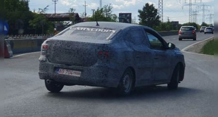 Новый Renault Logan снова появился на тестах - «Новостной Автоблогер»