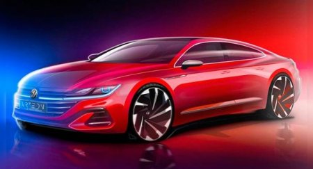 Новый Volkswagen Arteon показали на первом тизере - «Новостной Автоблогер»