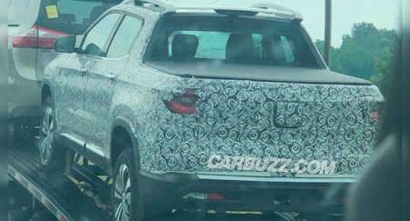 Пикап Hyundai Santa Cruz заметили на автовозе - «Новостной Автоблогер»