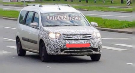 Появились фото люксовой версии обновленной Lada Largus - «Новостной Автоблогер»