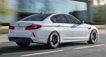 Появились первые изображения обновленной BMW M5 - «Новостной Автоблогер»