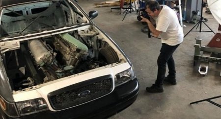 Полицейский седан Ford оснастили 2500-сильным мотором от танка - «Новостной Автоблогер»