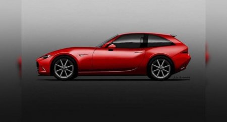 Представлены рендеры Mazda MX-5 в кузове Shooting Brake - «Новостной Автоблогер»