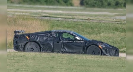 Прототип обновленного Chevrolet Corvette Z06 заметили на испытаниях - «Новостной Автоблогер»
