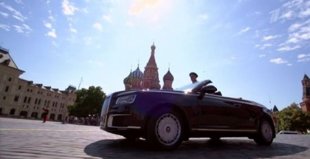 Сергей Шойгу проехал по Красной площади на кабриолете Aurus - «Новостной Автоблогер»