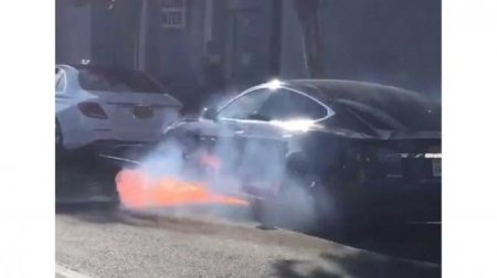 Tesla Model S может загореться в любой момент - «Новостной Автоблогер»