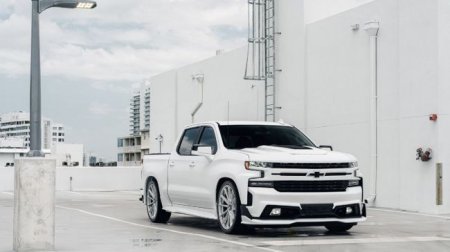 Тюнеры предлагают заниженный Chevrolet Silverado с крутым обвесом - «Новостной Автоблогер»
