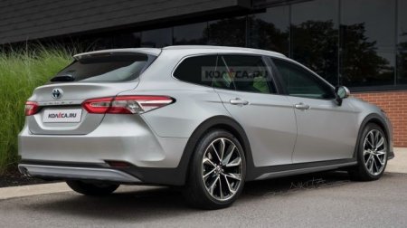В интернете опубликовали изображения кросс-универсала Toyota Camry - «Новостной Автоблогер»