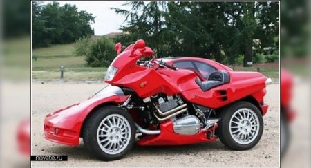 В Италии создали гибрид автомобиля и мотоцикла по имени «Laverda» - «Новостной Автоблогер»