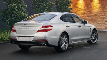 В Сети опубликовали фото салона обновленного Genesis G70 - «Новостной Автоблогер»