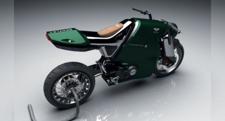 В сети появились рендеры электрического мотоцикла Bentley Hooligan - «Новостной Автоблогер»
