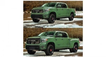 В Сети представили новые изображения Toyota Tundra - «Новостной Автоблогер»