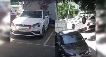 Водитель перевернул новую модель Volkswagen Polo вскоре после покупки - «Новостной Автоблогер»