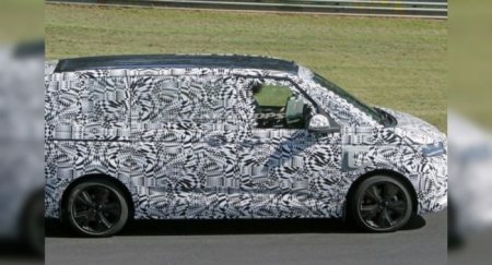 Замечен гибридный автомобиль Volkswagen T7 - «Новостной Автоблогер»