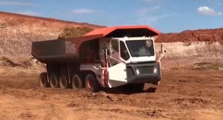 160-тонный конкурент БелАЗа имеет 20 колес - «Новостной Автоблогер»