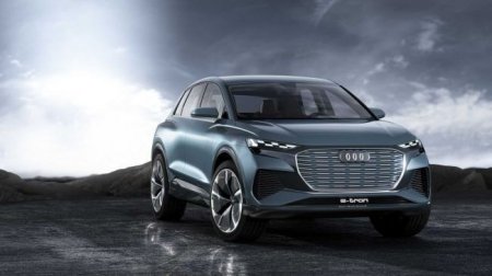 Audi Q4 E-Tron 2021 года впервые вышел на тесты в камуфляже - «Новостной Автоблогер»