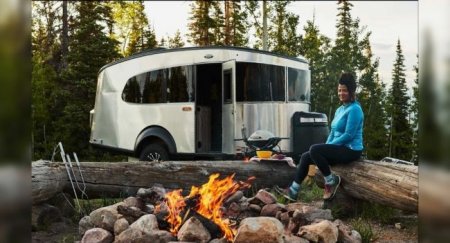 Basecamp 20: Капсульный автодом Airstream - «Новостной Автоблогер»