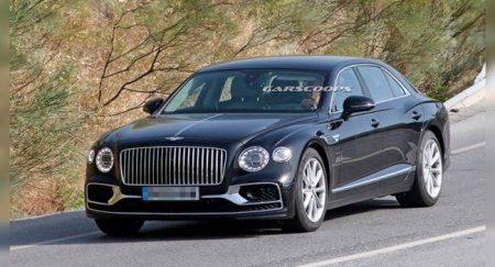 Bentley вывел на тесты таинственный гибрид Flying Spur - «Новостной Автоблогер»