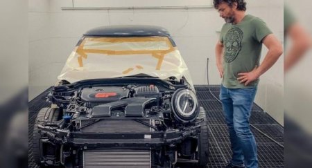 Блогер перевернул новый MINI JCW GP сразу после покупки - «Новостной Автоблогер»