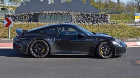 Будущий Porsche 911 GT3 проходит тесты на Нюрбургринге - «Новостной Автоблогер»