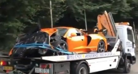 Бывший автогонщик Формулы-1 разбил в ДТП редкий McLaren Senna - «Новостной Автоблогер»