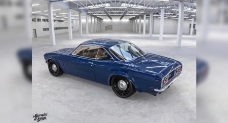 Chevrolet Corvair с мотором от нового Corvette станет идеальным рестмодом - «Новостной Автоблогер»