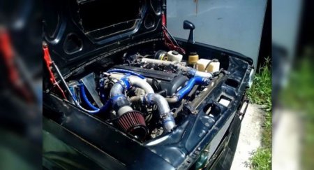 ГАЗ-24 с японским мотором показан в Сети - «Новостной Автоблогер»
