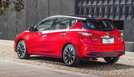 Хэтчбек Nissan Tiida для Китая стал двухцветным - «Новостной Автоблогер»