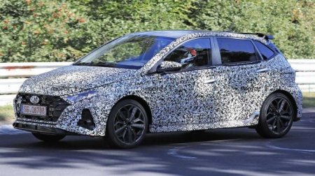 Hyundai i20 N снова появился в камуфляже на тестах в Нюрбургринге - «Новостной Автоблогер»