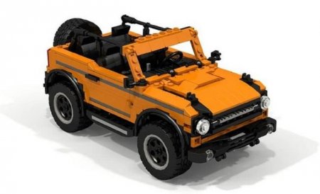 Инженер собрал внедорожник из Lego, который выглядит почти как настоящий - «Новостной Автоблогер»