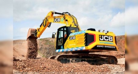 JCB представила экскаватор на водородном топливе - «Новостной Автоблогер»