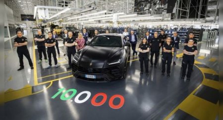Lamborghini выпустили 10-тысячный кроссовер Urus - «Новостной Автоблогер»