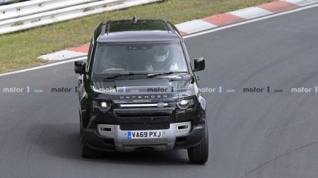 Land Rover Defender с V8 тестируется на Нюрбургринге - «Новостной Автоблогер»